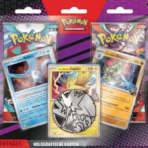 Pokemon Enhanced 2-Pack Blister: Team Rocket's Zapdos, Articuno & Tyranitar