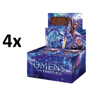 Flesh & Blood TCG - Omens of the Third Age Case (4 Displays) - EN