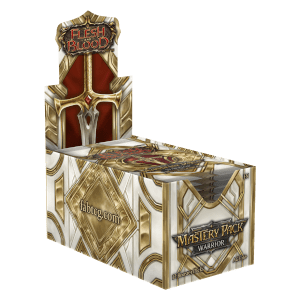 Flesh & Blood TCG - Mastery Pack Warrior Booster Display (12 Booster) - EN