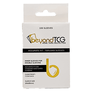 100 beyondTCG Accurate Fit Inner Sleeves - Topload