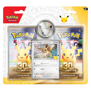 Pokemon 30 Jahre | 30th Celebration: Eevee 2-Pack Blister