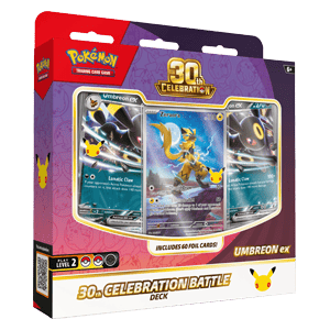 Pokemon 30 Jahre | 30th Celebration Umbreon ex Battle Deck