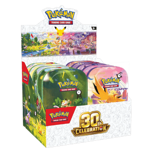 Pokemon 30 Jahre | 30th Celebration Mini Tin Display