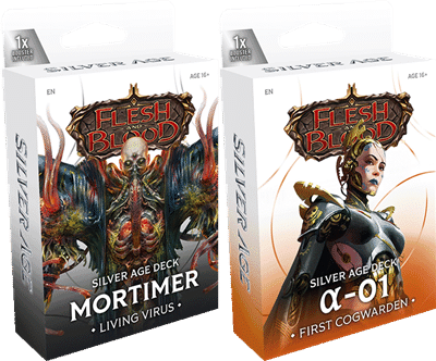Flesh & Blood TCG - Outbreak Silver Age Deck Set (2) - EN