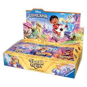 Disney Lorcana - Die Stadt Hyperia (Hyperia City) Display / Booster Box