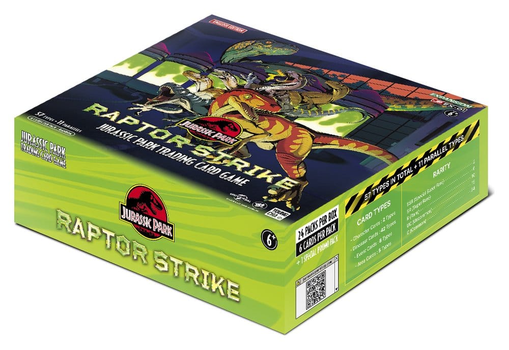 Jurassic Park TCG Raptor Strike (EX-01) Display (24 Booster) - EN